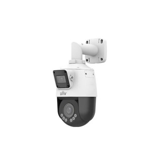 IPC9312LFW-AF28-2X4 ~ UNV IP kamera ar diviem objektīviem un regulējamu kronšteinu 2MP 2.8mm / motorzoom 2.8-12mm (SMART IR + WHITE LED)
