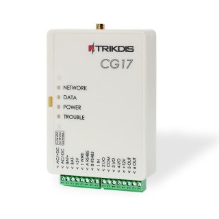 CG17 ~ Охранная панель 1xIN + 3xI/O + 2xOUT (встроенный GSM и GPS коммуникатор) Trikdis