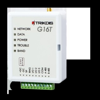 G16T ~ GSM apsardzes komunikators (telefona linija) ar antenu 3 I/O