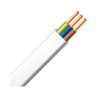 Elektrības kabelis monolīts 3*2.5 BVV-P