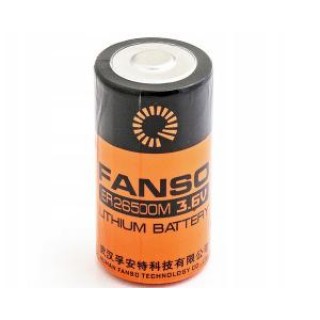 C battery 3.6V FANSO LiSOCl2 LSH ER26500M in a package of 1 pc.