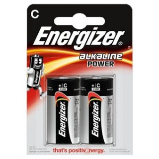 Blister 2 Batteries Power Plus Half Torch Alkaline C LR14 1.5V - Alkaline  and Rechargeable Batteries - Batteries and Chargers - Office