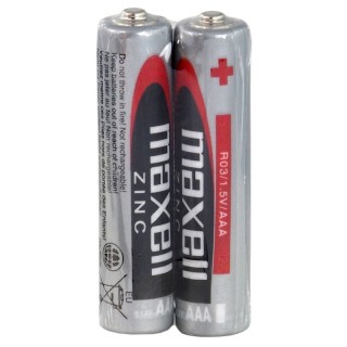 LR03 AAA baterija 1.5V Maxell Zinc-carbon MN2400 E92 iepakojuma 2 gb.