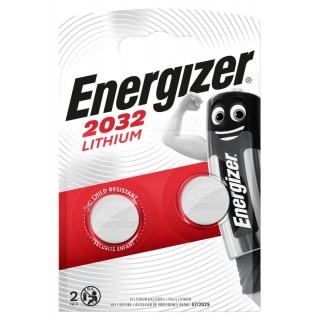 BAT2032.E2; CR2032 baterijos 3V Energizer lithium 2032 pakuotėje 2 vnt.