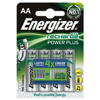 AKAA.EPP4; R6/AA batteries 1.2V Energizer Recharge Power Plus Ni-MH HR6 2000 mAh in a package of 4 p