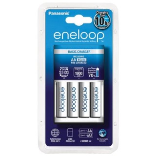 BCUA.CC51.4x2000; BQ-CC51 (CC18) chargers Eneloop with 4x R6 2000 in a package of 1 pc.