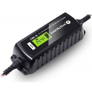 Intelligent Charger for car, motorcycle, etc. batteries 6V and 12V, 3.8A max CBC-5