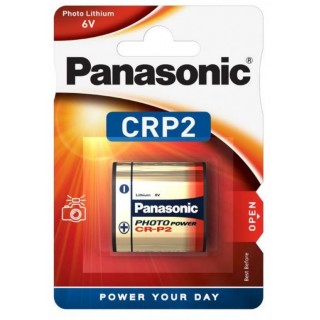 CRP2 | 223 6V baterija Panasonic litija iepakojumā 1 gb.