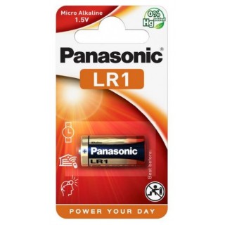 BATN.P1; LR01/N paristot Panasonic Alkaline MN9100/E90 1 kpl pakkauksessa.