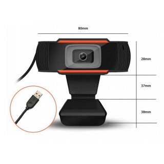 WEB Kamera ar  mikrofonu, 2.0 Megapixel, USB