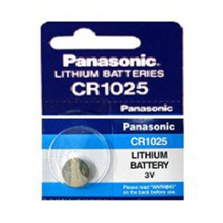 BAT1025.P1; CR1025 Panasonic lithium batteries in a pack of 1 pc.