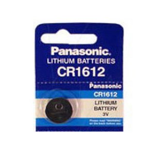BAT1612.P1; CR1612 Panasonic lithium batteries in a pack of 1 pc.