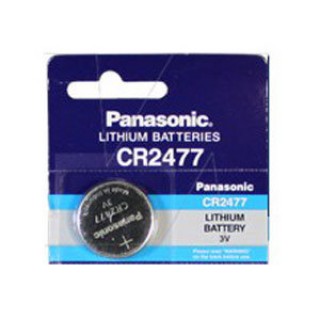 BAT2477.P1; CR2477 Panasonic litiumparistot 1 kpl pakkauksessa.