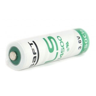 BATAA.L.SAFT; AA Li battery 3.6V SAFT LiSOCl2 LS14500 in a package of 1 year