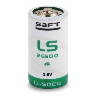 baterija 3.6V SAFT LiSOCl2 LS 26500 pakuotėje 1 vnt.