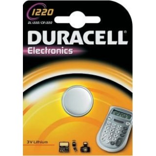 BAT1220.D1; CR1220 batteries 3V Duracell lithium DL1220 in a package of 1 pc.
