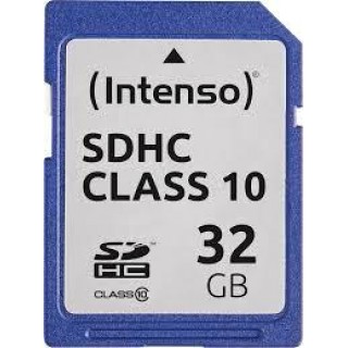 32GB Atmiņas kartei, SDHC, CLASS 10 | Intenso