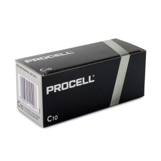 Батарея LR14/C 1,5 В Duracell Procell INDUSTRIAL series Alkaline PC1400 вкл. 10 шт.