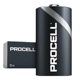 LR20/D battery 1.5V Duracell Procell INDUSTRIAL series Alkaline PC1300 incl. 10 pcs.