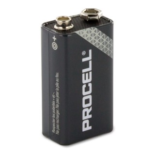 6LR61 9V baterija 9V Duracell Procell INDUSTRIAL sērija Alkaline PC1604 1gb.