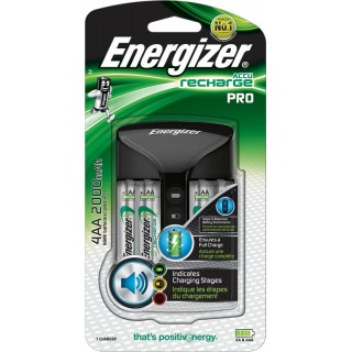 Energizer PRO lādētājs + 4xR6/AA 2000 mAh CHPRO iepakojumā 1 gb.