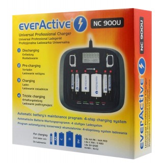NC-900U lādētāji everActive NC-900U iepakojumā 1 gb.