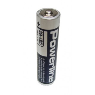 BATAAA.ALK.PPL40; LR03/AAA baterijas Panasonic PowerLine Alkaline MN2400/E92 iepakojumā 40 gb.