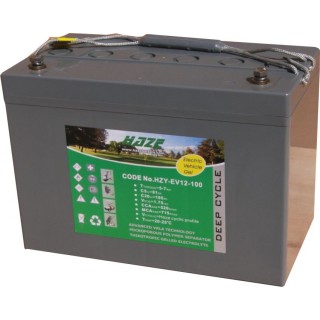 Gel battery 12V 105Ah | 306x168x211mm | 28.5 kg | Haze HZY-EV12-100