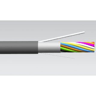 RS-232 data shielded 10 wires cable | Compatible with BELDEN 9540 | LSZH