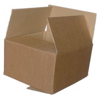 Гофрированная картонная коробка 185 x185 x 100 мм /b40rkt, 100 шт. /Пап