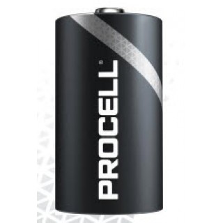 LR20/D battery 1.5V Duracell Procell INDUSTRIAL series Alkaline PC1300 1pc.