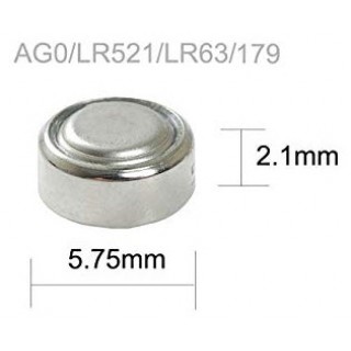 BATG0.VNC; G0 akku Vinnic Alkaline LR521/384 ilman pakkausta 1kpl.