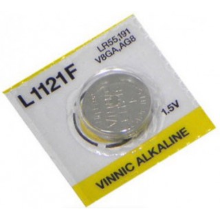BATG8.VNC; G8 baterija Vinnic Alkaline LR1121/191 be pakuotės 1 vnt.