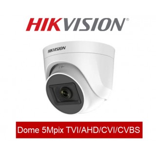 Dome 5Mpix TVI/AHD/CVI/CVBS Turbo HD camera :: DS-2CE76H0T-ITPF :: HIKVISION