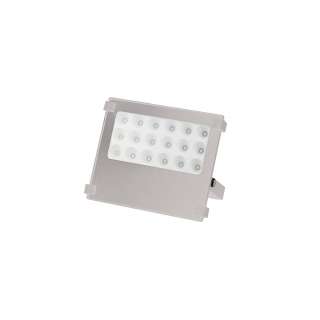 LED "Slim" series Spotlight 20W 105 lm/w 4500K White, with infrared motion sensor