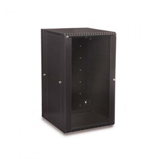 18U 19'' Wall cabinet/ 600 x 600mm/ Black/ Unassembled