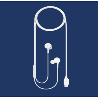 SAMSUNG AKG USB-C IN-EAR HEADPHONES, WHITE