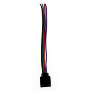 10mm RGB one-sided "plug" type connector, 10cm