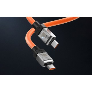 CoolPlay Cable USB-C to C 100W 2m Orange