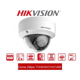 Dome 2Mpix TVI/AHD/CVI/CVBS Turbo HD camera :: DS-2CE56D8T-VPITF :: HIKVISION