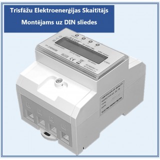 Trifazis elektros skaitiklis ProBase - 4 moduliai, 3x230/400 V, 100A