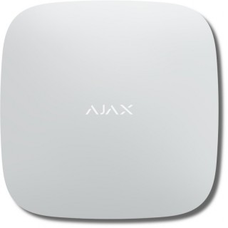 Centralais Hub ar GSM + Ethernet pieslēgumu :: Balts  AJAX