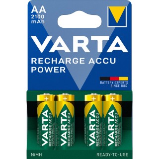 АКАА.В4; Аккумуляторы R6/AA Varta READY2USE Ni-MH 2100 мАч/56706 в упаковке по 4 шт.