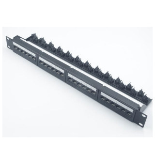 CAT6 UTP patch panel/ 19' 24 ports Nordmark Structured LAN Cabling system