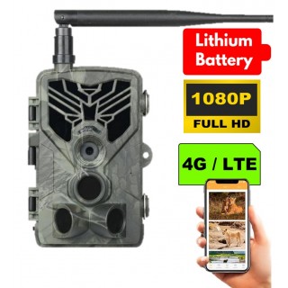 4G LTE Medžioklės miško kamera. Lithium battery