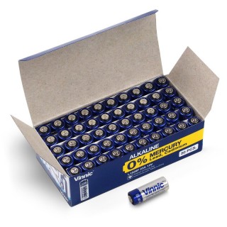Батарейки 23А Vinnic Alkaline L1028/MN21 в упаковке по 50 шт.