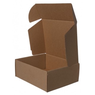 Гофрированная картонная коробка 215 x175 x 80 мм, пакет, FEFCO 0427/E20RTT, 100 ПК/IEP