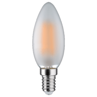 LEDURO LED Filament bulb E14 6W 3000K 730lm matte