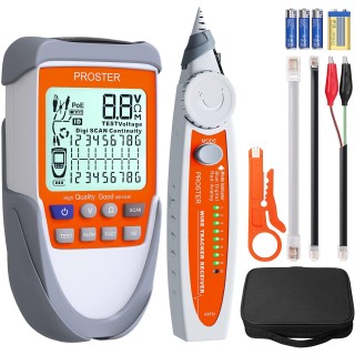 Wire Tracker Network Cable Tester with POE Test