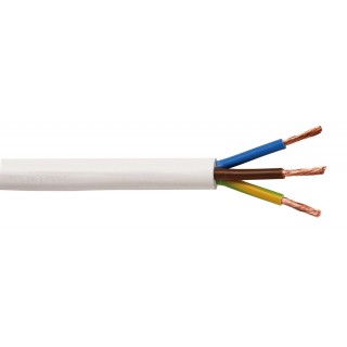 OMY 3X2.5 lokans elektrības kabelis ar vara dzīslu. Paredzēts lietošanai iekštelpās.